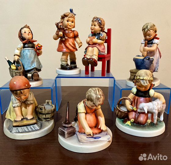 Фарфоровые фигурки детей. Цена за одну. Hummel