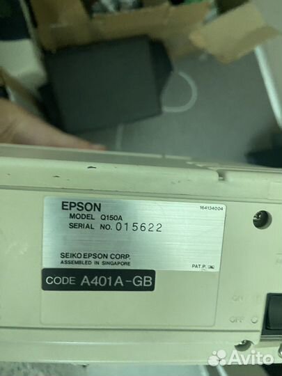 Ноутбук Epson pc portable model Q150A