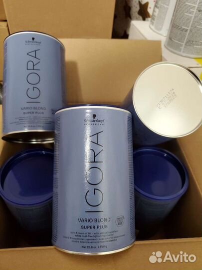 Осветляющий порошок Игора Vorio blond super plus