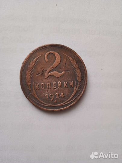 Две копейки СССР 1924 год