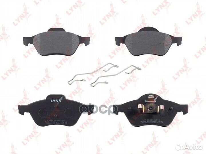 Колодки тормозные дисковые перед BD6315 LYN