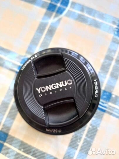 Объектив на canon yongnuo 50mm 1.8