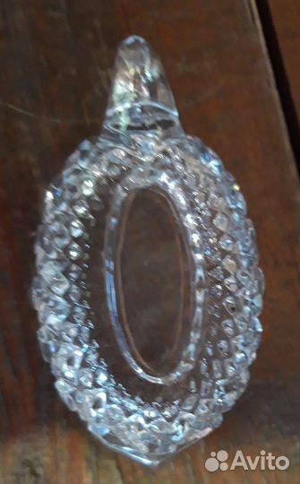 Сливочник. Хрусталь. СССР. 1950 - 1970 гг