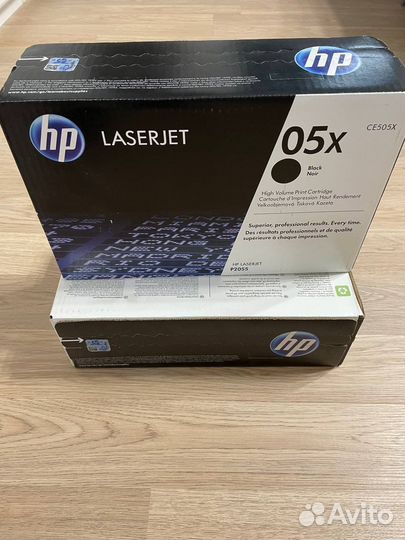 Картридж hp laserjet ce505x оригинал новый