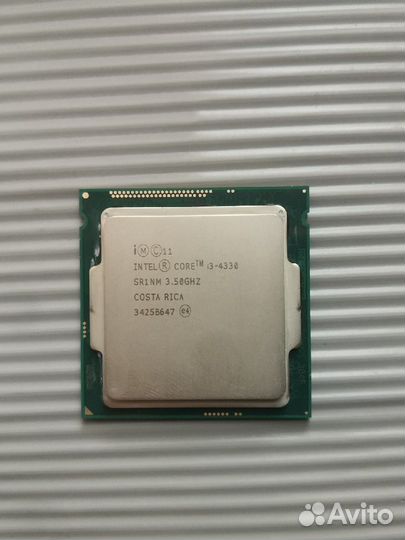 Intel Core i3-4330Не рабочий