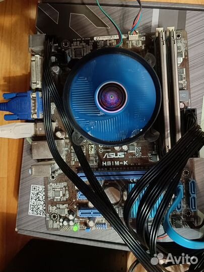 Игровой комплект (i5 3470, 8gb ddr3 1600, h61m-k)