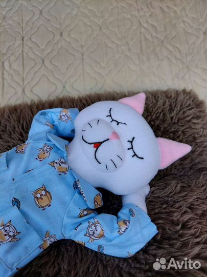 Текстильная игрушка Кот Сплюшка