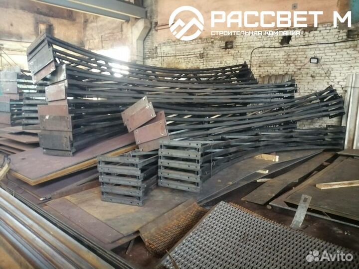 Арочные фермы для ангара