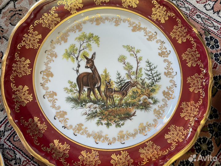 Набор роскошных тарелок