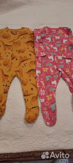 Детские вещи пакетом для девочек 80 86