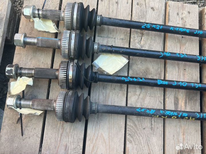 Привод задний Nissan X-trail T31/Qashqai j10