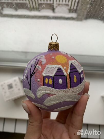 Елочные игрушки шары