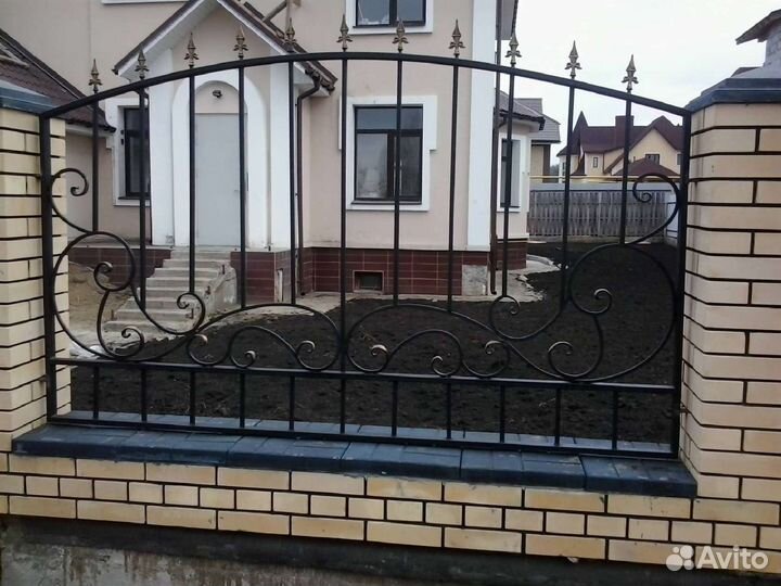 Кованый забор
