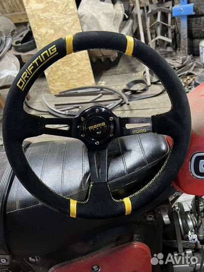 Спортивный руль на ваз