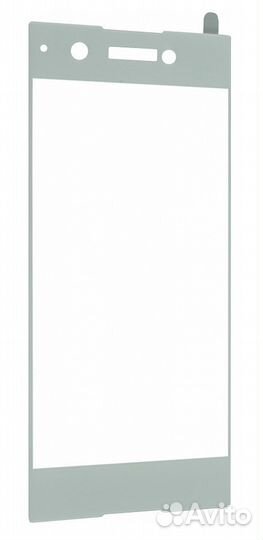 Защитное стекло 2,5D для Sony Xperia XA1 (белое