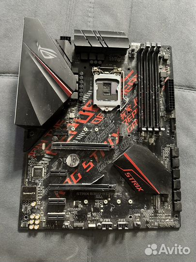 Материнская плата asus rog strix b 360-h gaming