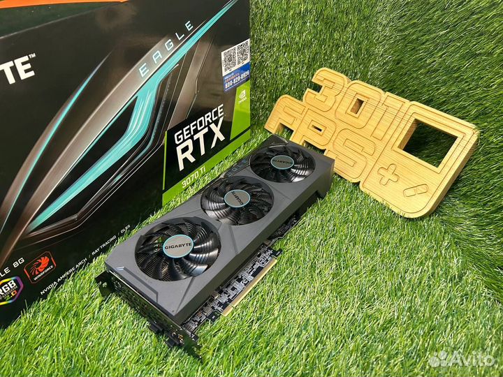 Видеокарта RTX 3070Ti 8Gb Gigabyte Eagle