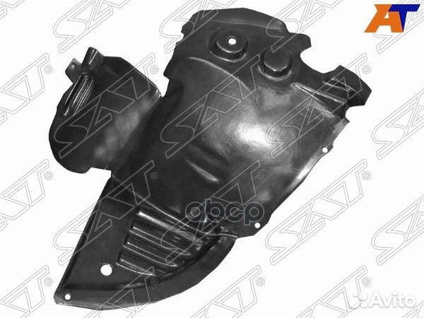 Подкрылок renault kangoo 98-07 LH передняя часть