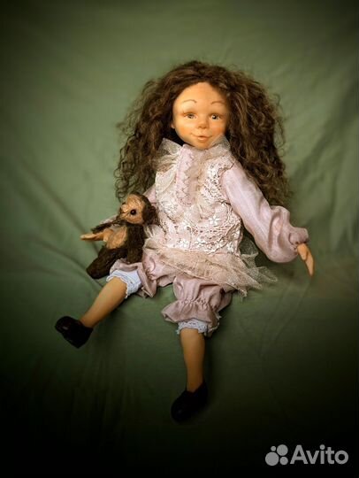 Интерьерная кукла ручной работы