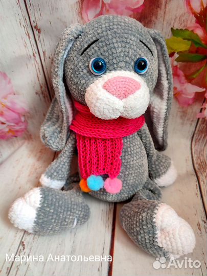 Плюшевый зайка