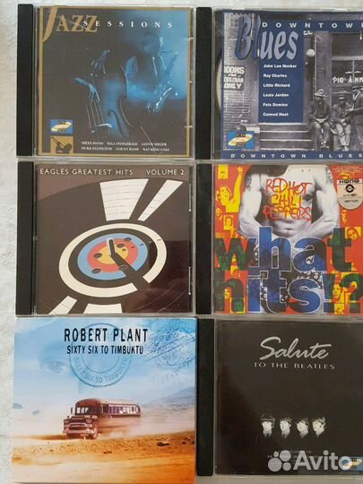 Диски CD рок-музыка