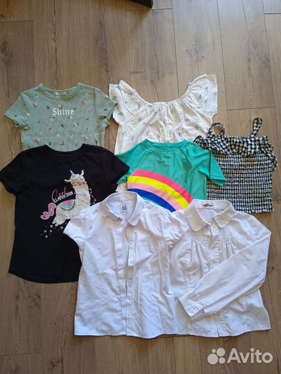 Одежда для девочки 8-9 лет (23 шт)