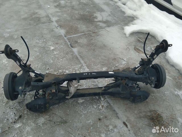 Задняя балка Ford Focus 3 xqda 2.0 2014 год