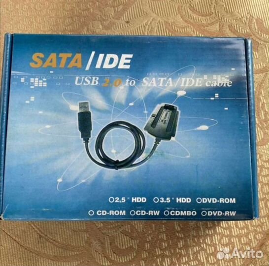 Переходник ide SATA usb