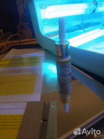 Набор Ремонта Стекла скола трещин UF Лампа Клей Св