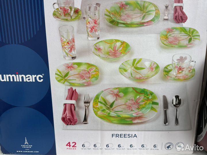 Набор столовой посуды luminarc на 6 персон