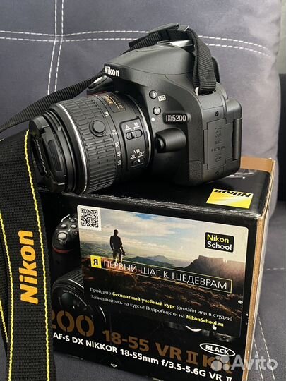 Зеркальный фотоаппарат nikon d5200