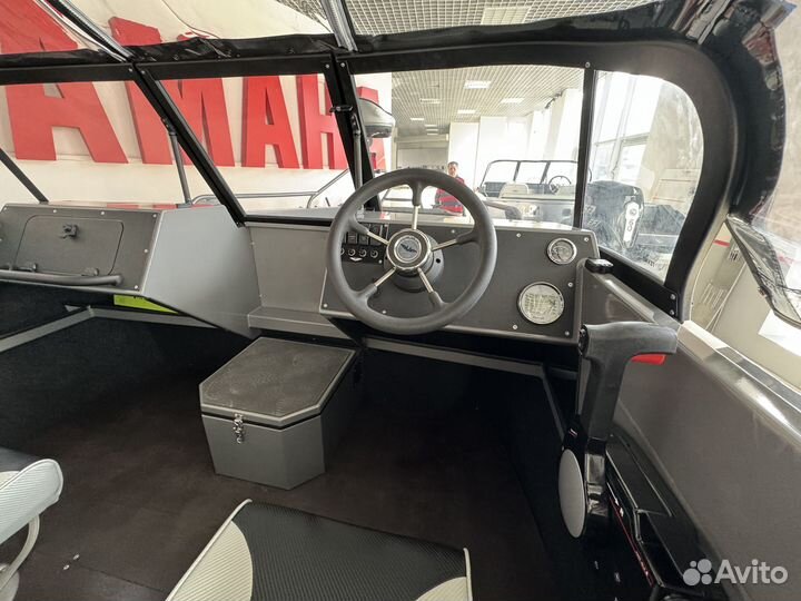 Лодка Volzhanka 53 Fish c мотором parsun F115