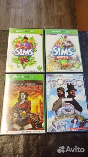 Диски на xbox 360