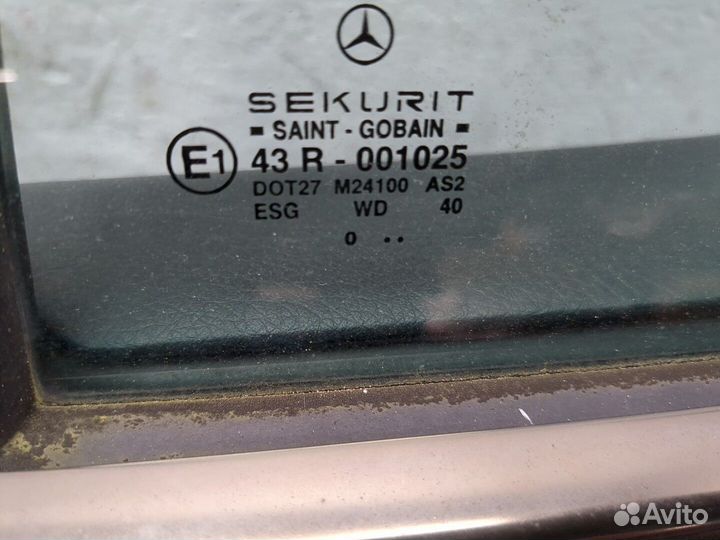 Дверь боковая левая задняя Mercedes E W210, 2001