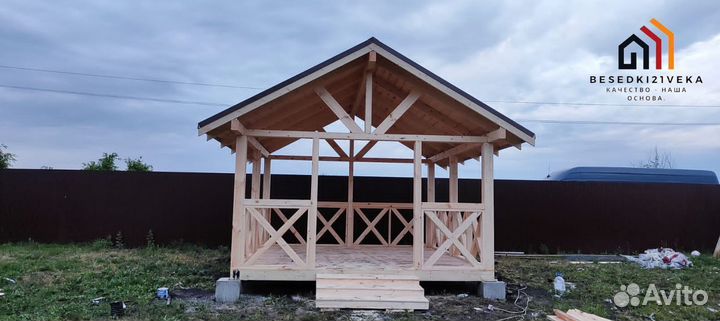 Беседка для дачи