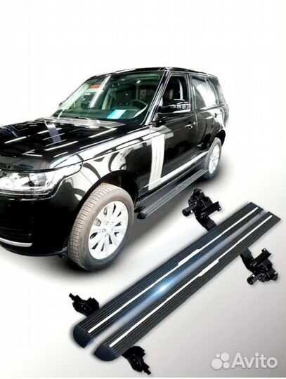 Пороги range rover sport
