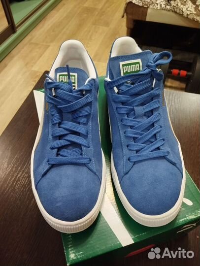 Мужские кеды Puma Suede Classic+ olympian blue