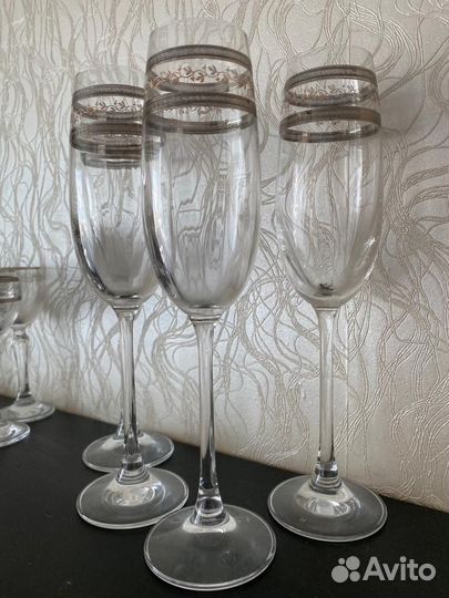 Фужеры богемия