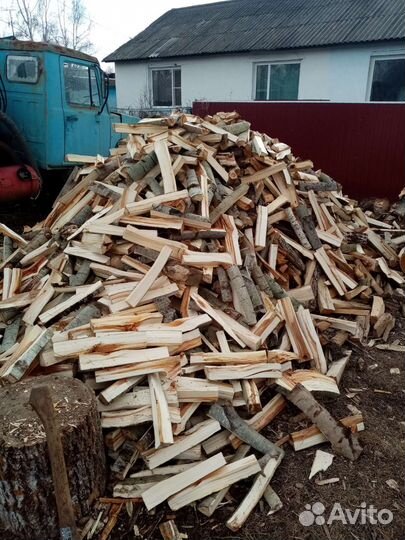 Дрова березовые осиновые колотые