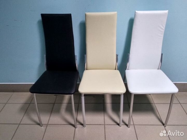 Стул для кухни Пекин бежевый белый черный крокодил