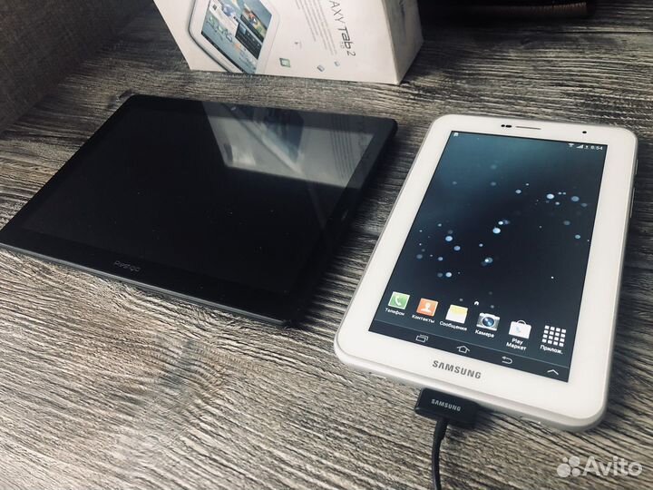 Планшет Samsung и Prestigio