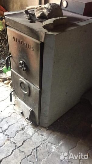 Твердотопливный котел бу