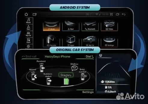 Андроид Магнитола для audi A4 2007-2015