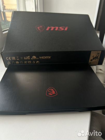 Игровой ноутбук MSI GF63 Thin 9scsr-897XRU