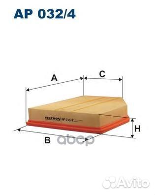 Воздушный фильтр AP032/4 Filtron