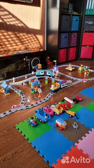Lego duplo mega железная дорога