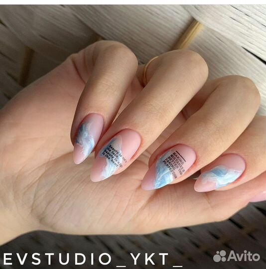 Гель лак,наращивание