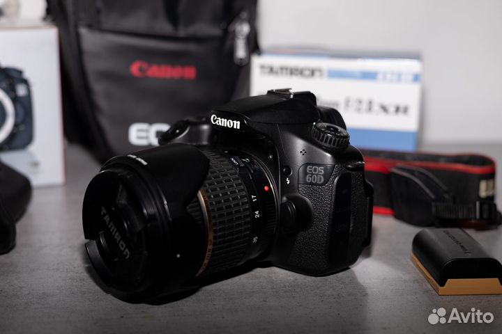 Фотоаппарат Canon eos 60d + Tamron 17-50 мм 2,8