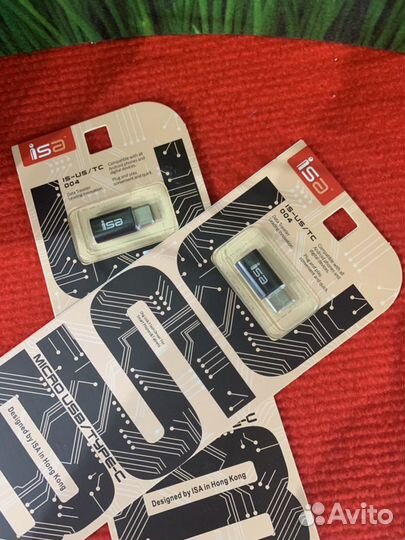 OTG переходник micro type c