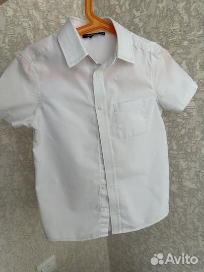 Рубашка на мальчика 128